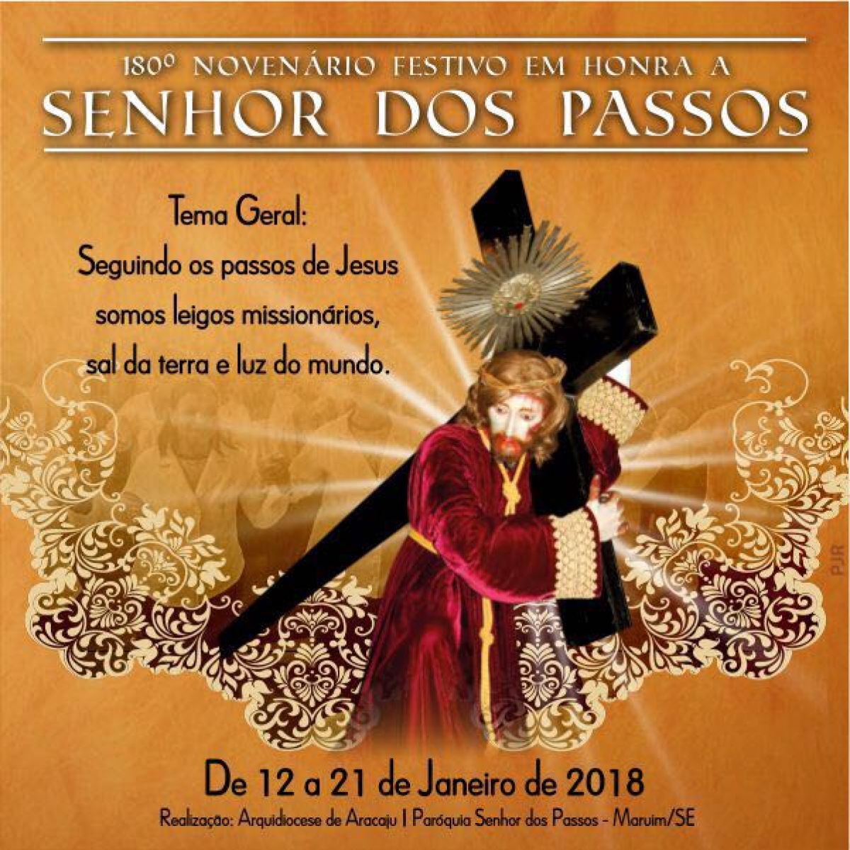 Novenário preparatório para festa do padroeiro de Maruim inicia na sexta, 12 (Foto: Divulgação)