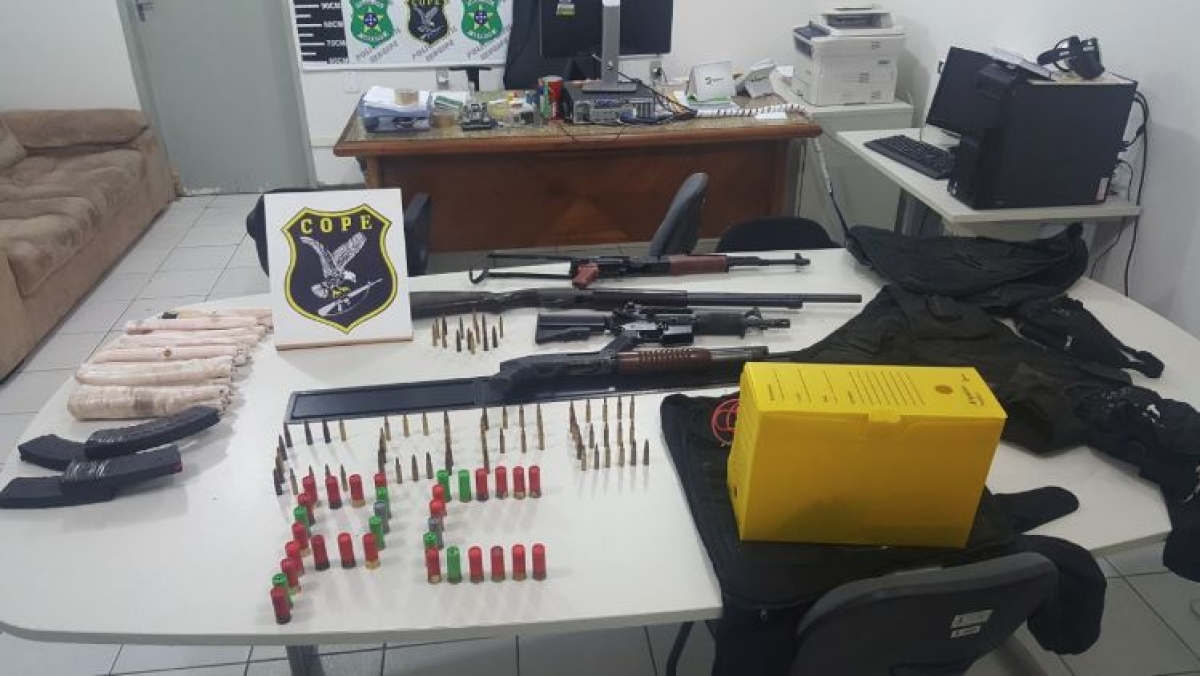 Operação desarticula associação criminosa que promovia assaltos à agências bancárias (Foto: SSP/SE)