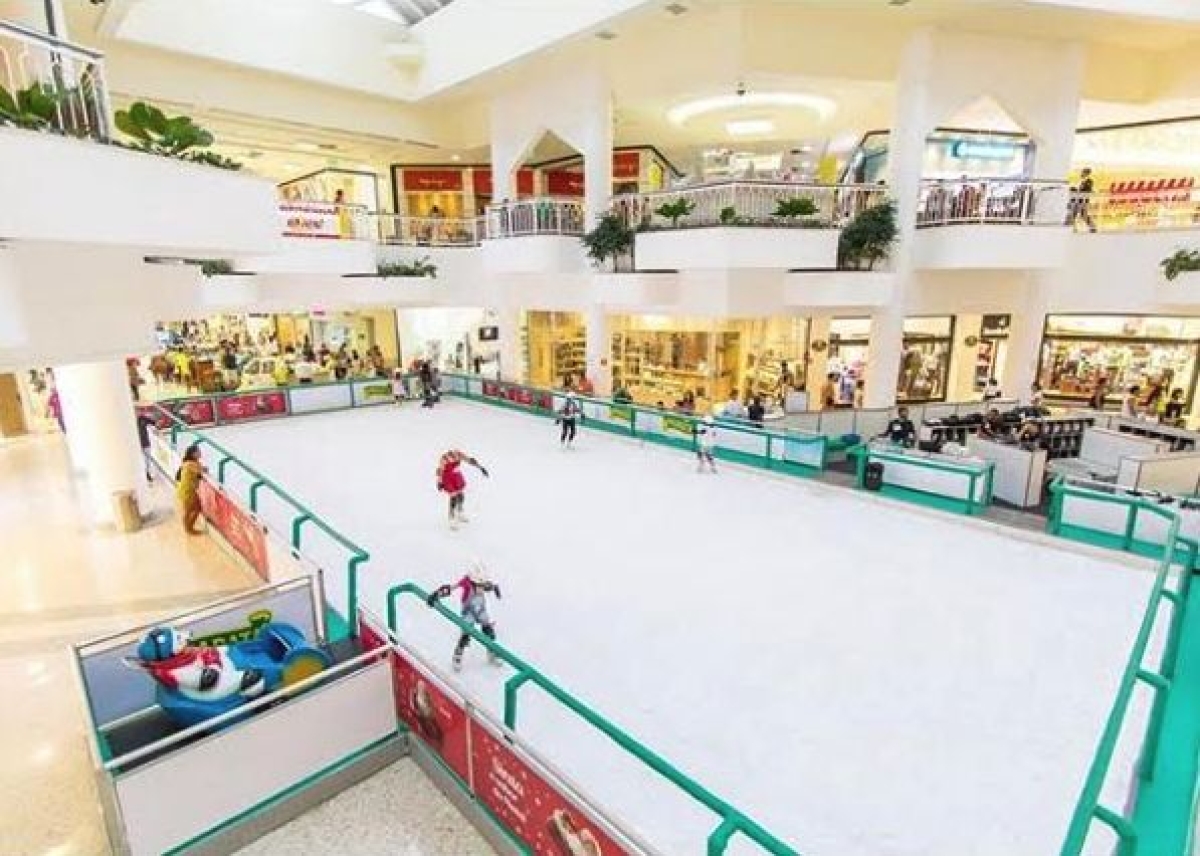 Patinação no gelo: diversão para a família (Foto: Divulgação)