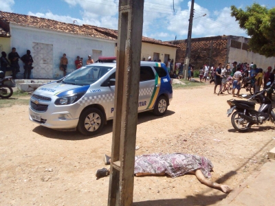 Estância registra o primeiro homicídio de 2018 (Foto: Gazeta de Estância)