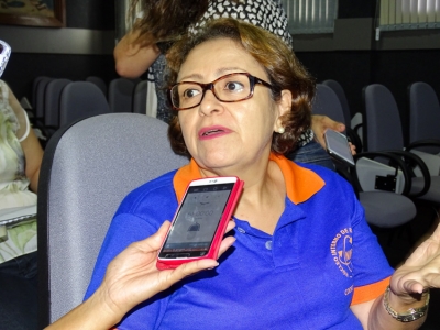 Iza Prado, coordenadora do Núcleo Interno de Regulação do Huse (Foto: SES/SE)
