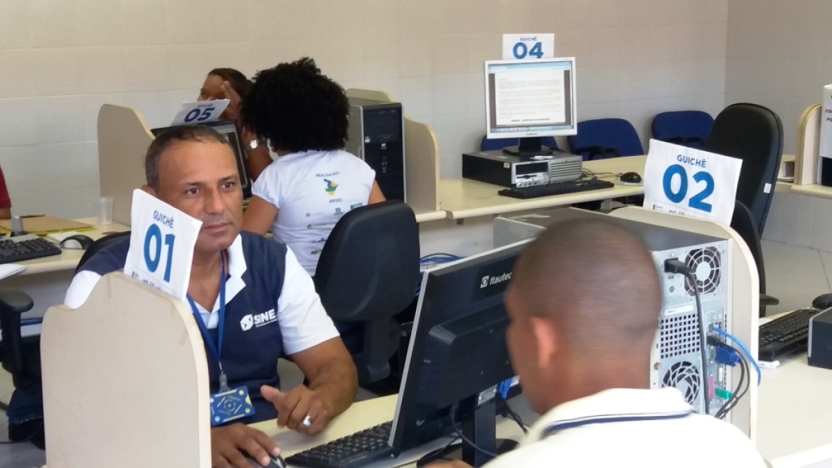 Os cursos e capacitações são algumas das atividades desenvolvidas pelo NAT para inserir e recolocar sergipanos no mercado de trabalho (Foto: Seidh/SE)