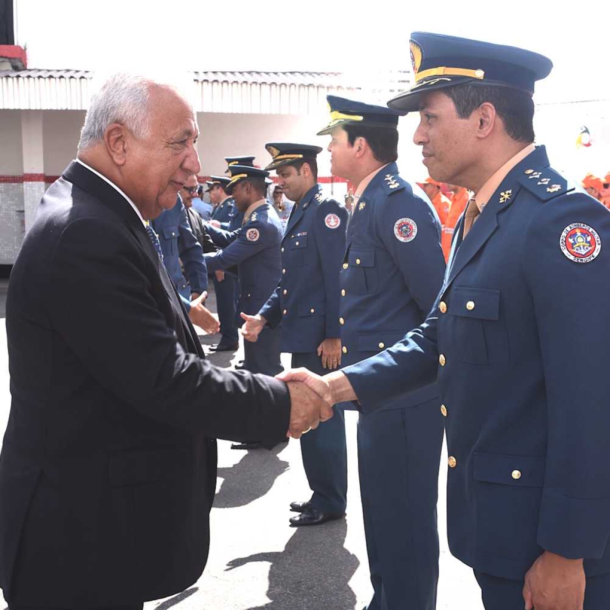 Governador promove 12 oficiais do Corpo de Bombeiros Militar de Sergipe (Foto: Marcelle Cristinne/ASN)