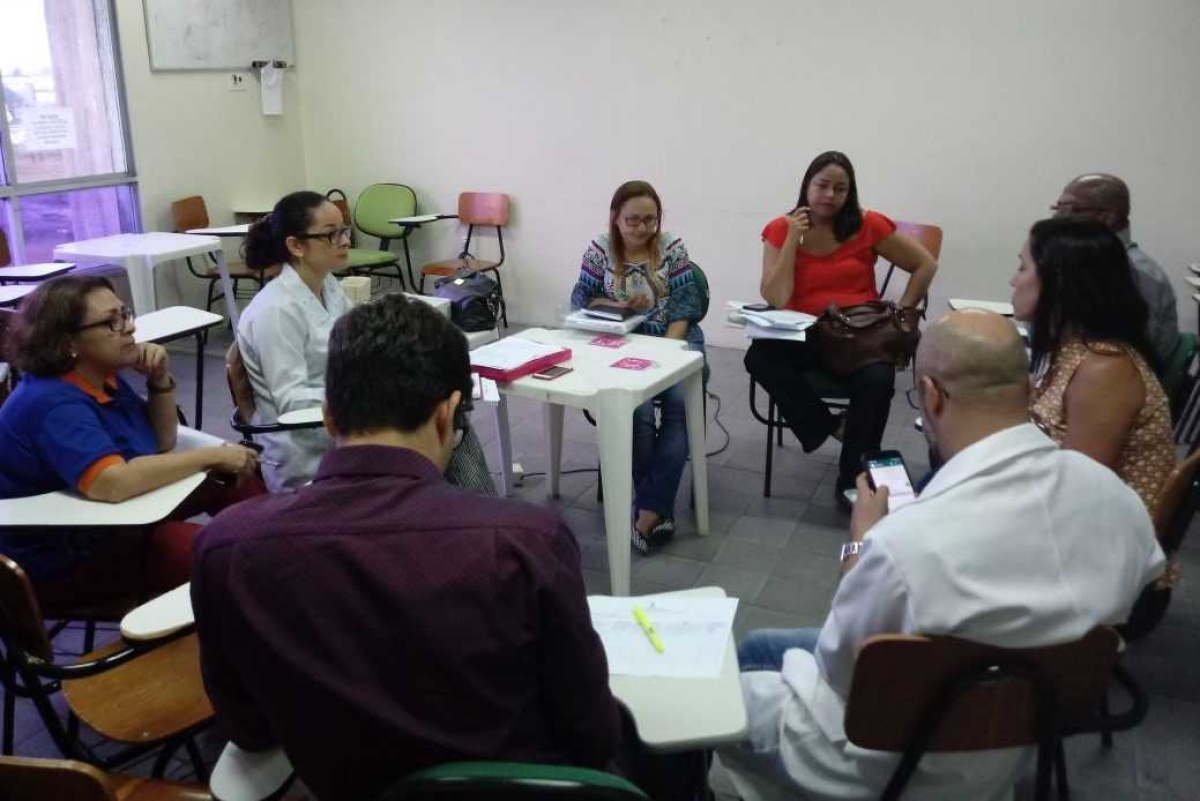 Reunião no Huse discute habilitação de serviços prestados no hospital junto ao Ministério da Saúde (Foto: SES/SE)