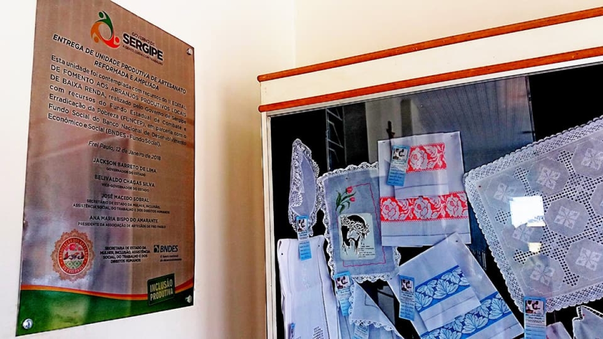 Com apoio da Seidh/Sergipe, artesãs de Frei Paulo triplicam vendas em menos de 15 dias (Foto: Assessoria Seidh/SE)