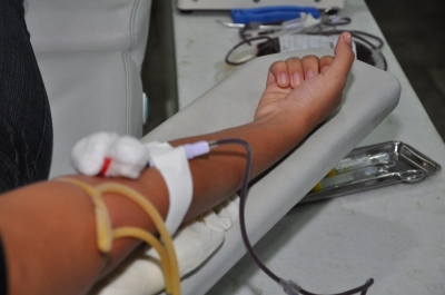 Doação de sangue funciona com horáios alterados durante feriado de Carnaval (Foto: SES/SE)