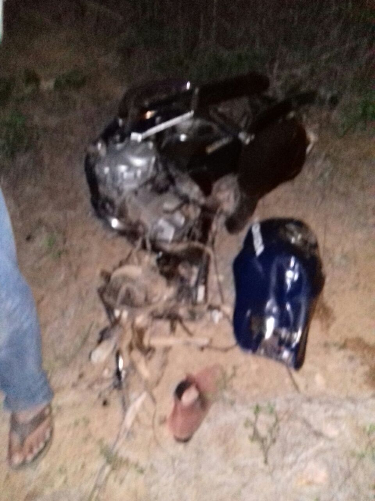 Acidente com vítima fatal é registrado em rodovia (Foto: Portal Mais Sertão)