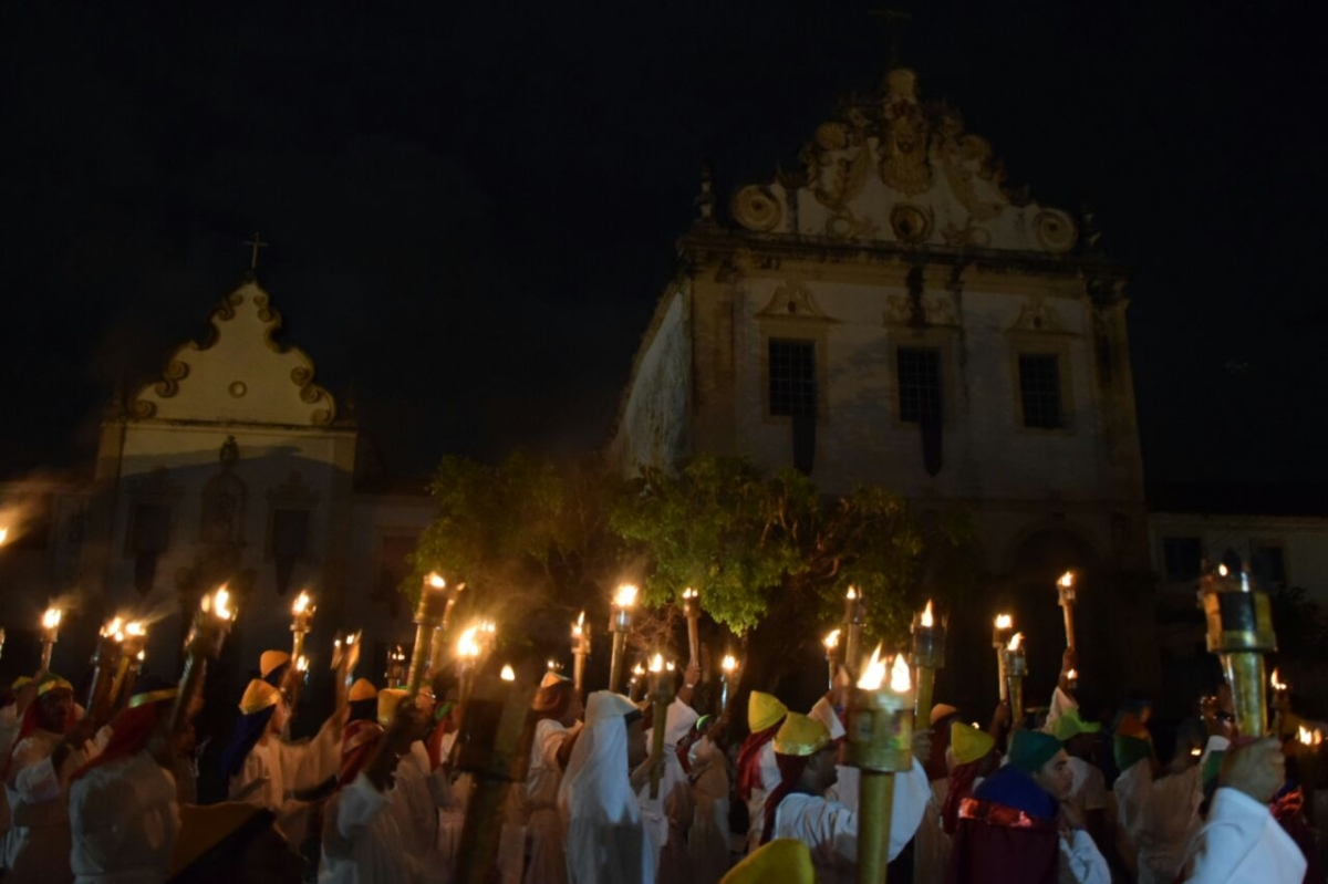 São Cristóvão se prepara para a Procissão do Fogaréu (Foto: Prefeitura de São Cristóvão)