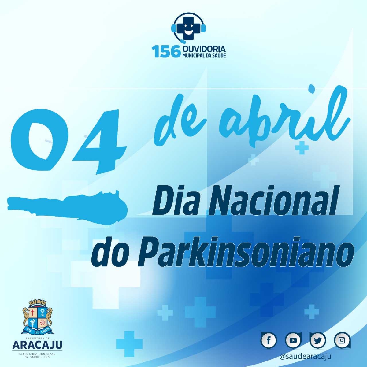Saúde faz alerta no Dia Nacional do Parkinsoniano (Foto: SMS/Aracaju)