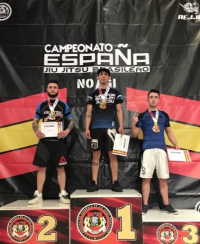 Sergipano Alberth Días é campeão Espanhol de Jiu-jitsu (Foto: Via Lagarto Como Eu Vejo)