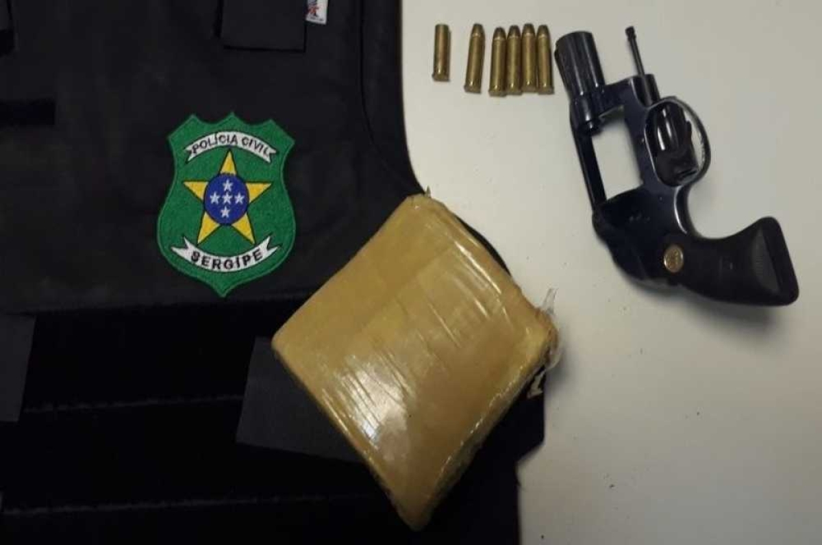 Suspeito de homicídio e tráfico de drogas morre em confronto com a Polícia Civil em Itabaiana (Foto: SSP/SE)