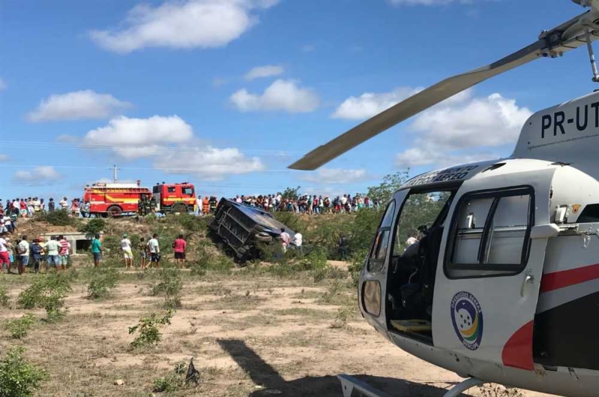 Outras duas pessoas vieram a óbito durante o acidente (Foto: ASN/ GTA)