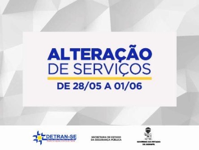 Provas do Detran/Sergipe são canceladas por causa das paralisações (Imagem: Detran/SE)