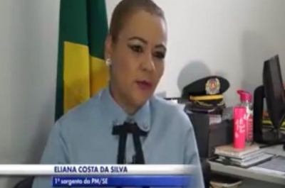 Adolescente pode ter sido autor dos disparos que vitimou a sargento Eliana Costa (Foto: PM/SE)