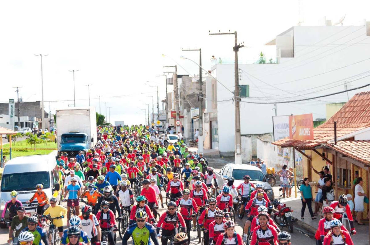 Grupo Trilheiros de Maniçoba realiza 2º Trilhão de MTB em Nossa Senhora Aparecida (Foto: Ademarcos Santana)