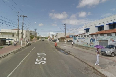 Feto foi encontrado na avenida João Rodrigues (Imagem ilustrativa: Reprodução/ Google Maps)