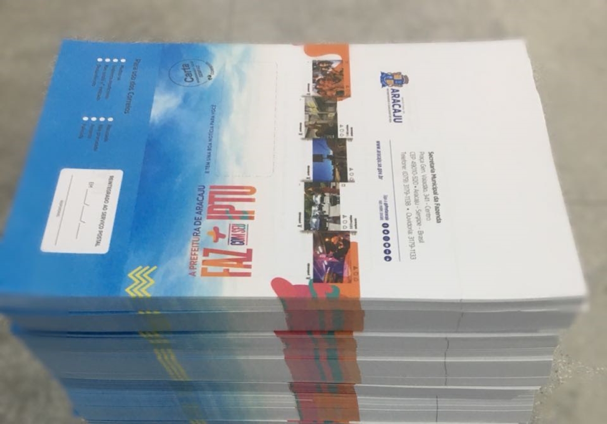Homens estão se passando por funcionários da Prefeitura de Aracaju para aplicar golpe do IPTU (Foto: Semfaz/ Aracaju)
