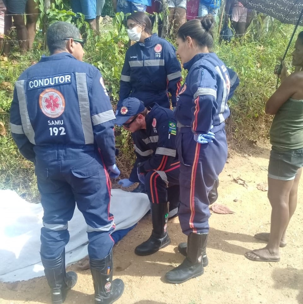 Fato ocorreu no povoado Cardoso (Foto: Grupo Aracaju/ Via Portal Infonet)