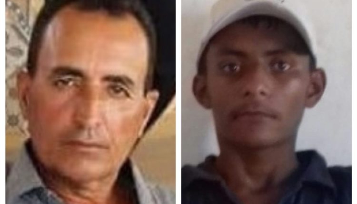 Antônio Anselmo, de 52 anos, e José Roni, 17, foram vistos pelo última vez no dia 7 de agosto (Foto: Divulgação)