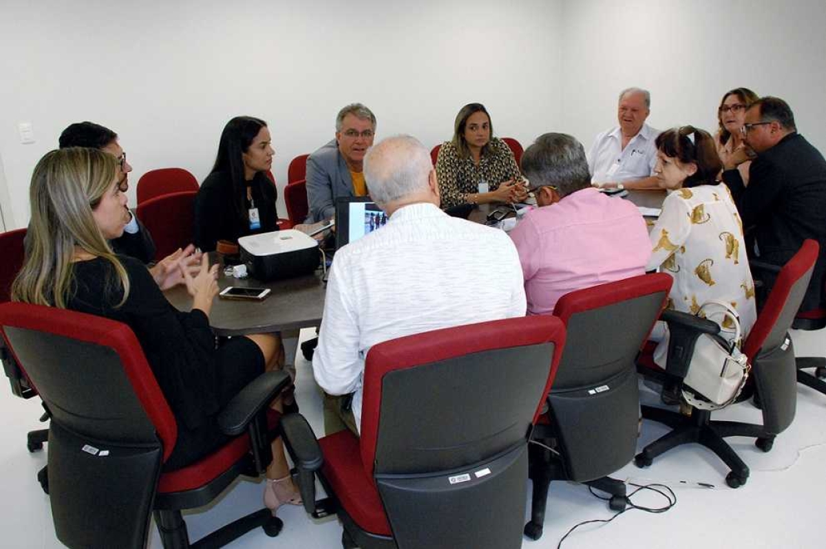 Reunião no MP/Sergipe discute atuação da Adema na fiscalização das queijarias no alto sertão sergipano (Foto: MP/SE)