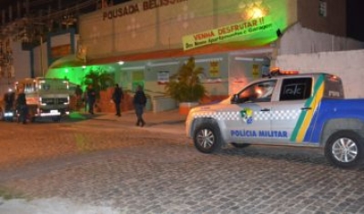 Fato ocorreu nesta pousada do bairro Santo Antônio (Foto: Portal Infonet)