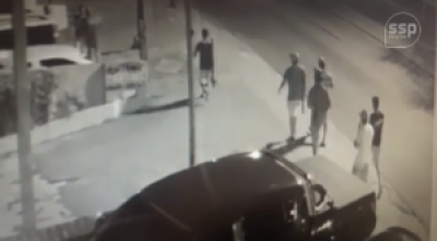 Vídeo mostra acusados de matar (Foto: Reprodução/ SSP/SE)