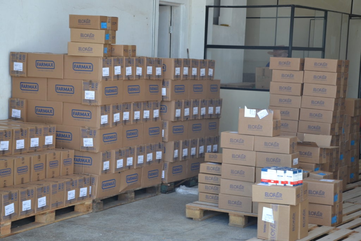 Mercadorias apreendidas durante a Operação (Foto: Portal Infonet)