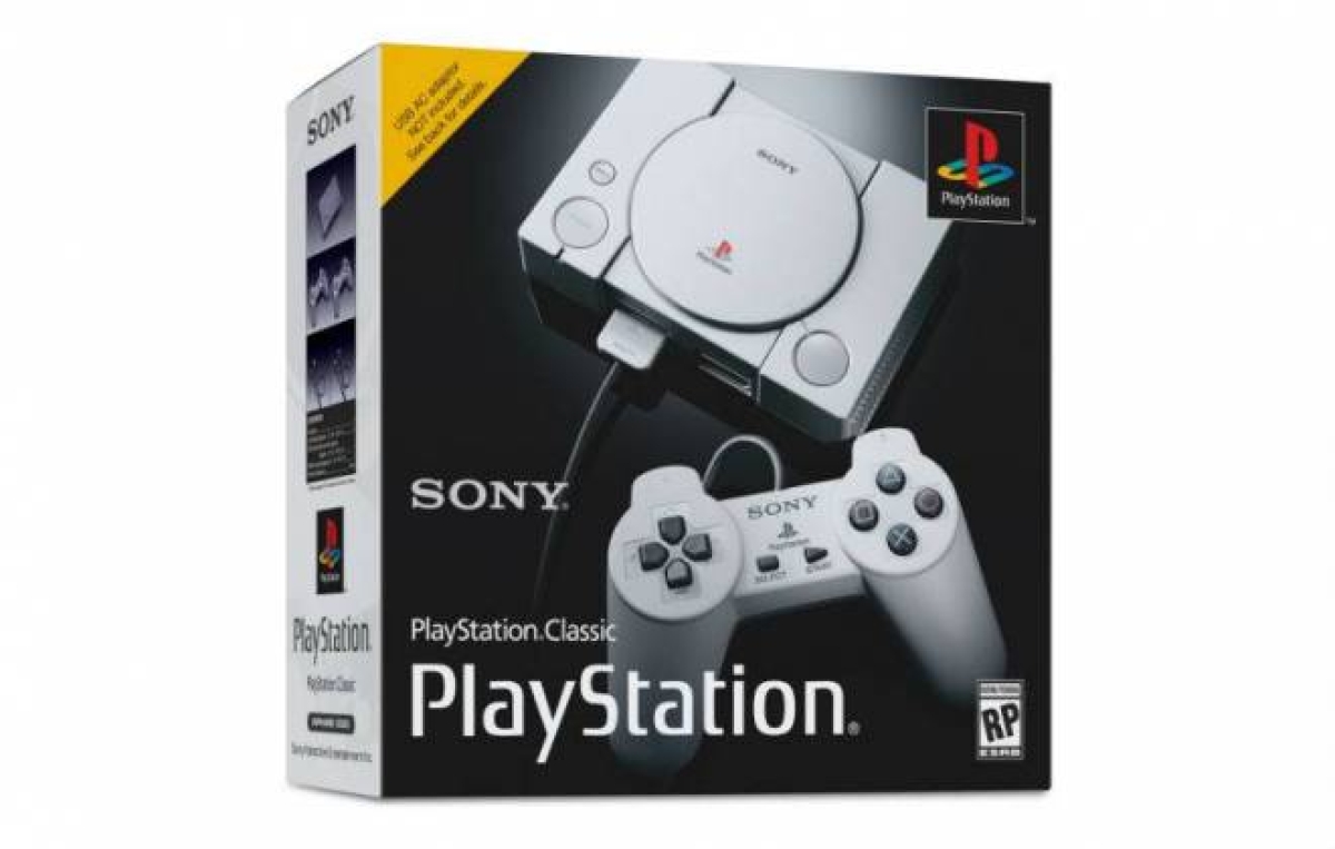 PlayStation Classic é versão em miniatura do console da Sony com 20 jogos (Foto: Divulgação/ Sony)