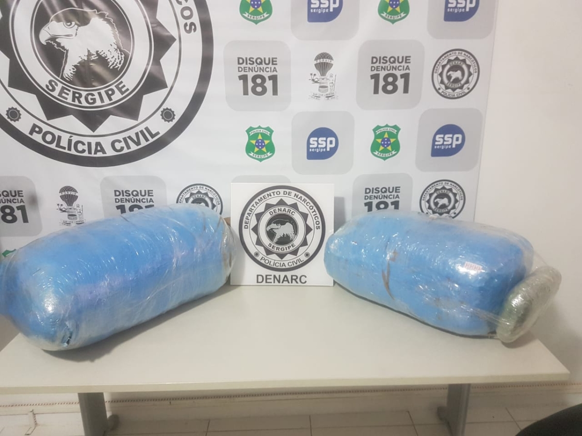 A droga abasteceria o Alto Sertão Sergipano (Foto: SSP/SE)