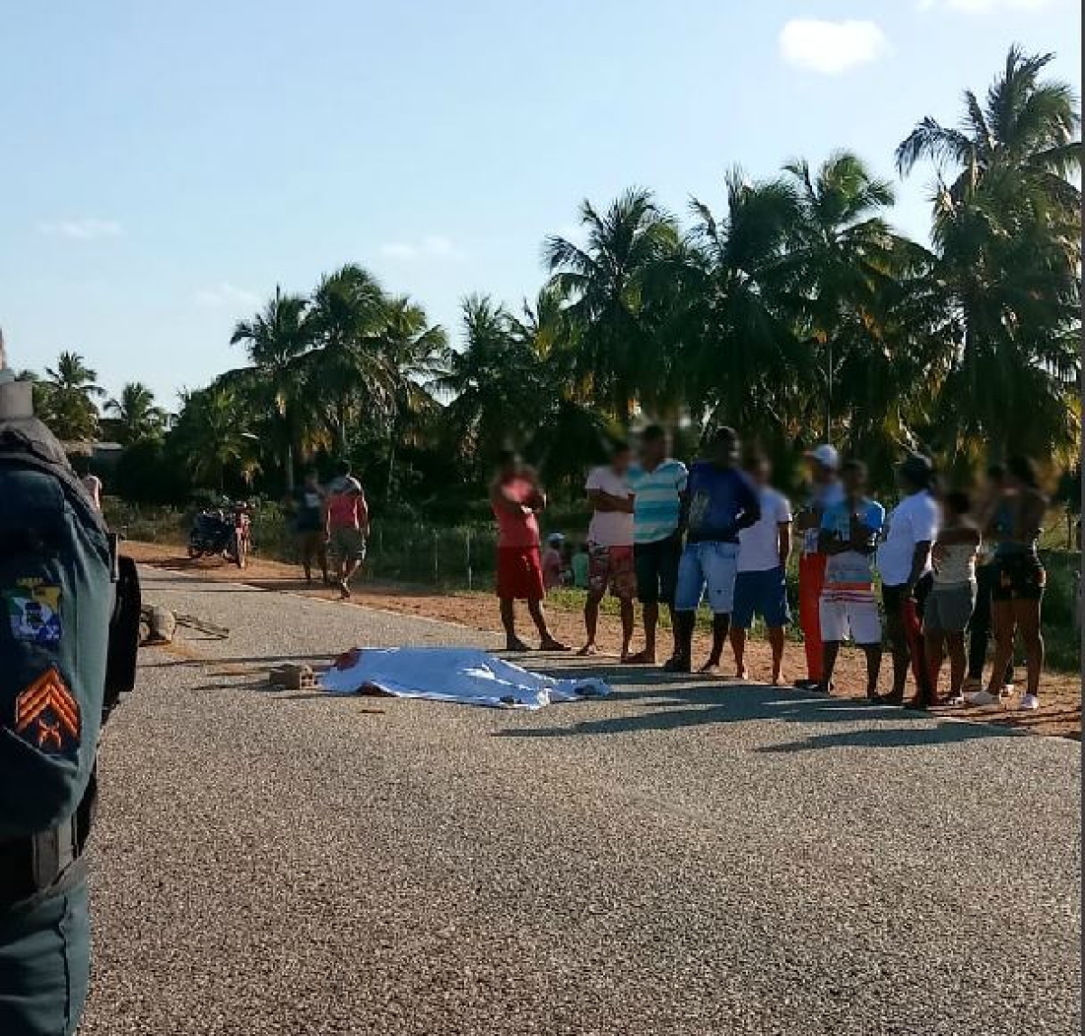 A vítima trafegava de bicicleta quando foi atropelado (Foto: BPRv/SE)