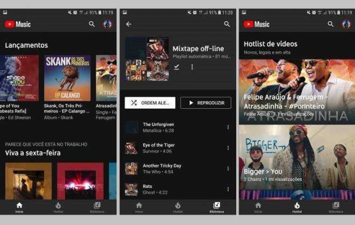 YouTube Music e Premium chegam ao Brasil no lugar do YouTube Red (Foto: Olhar Digital)