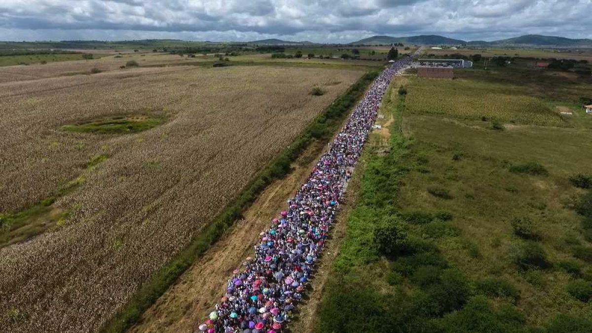 Romaria de Nossa Senhora Aparecida celebrará 15 anos de existência  (Foto: Via Assessoria do Evento)