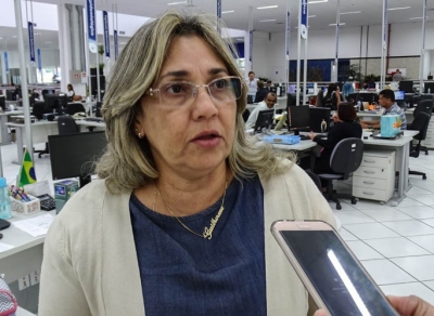 Gerente do Núcleo de Endemias da Vigilância Epidemiológica do Estado, Sidney Lourdes Cesar Souza Sá (Foto: Assessoria SES/SE)