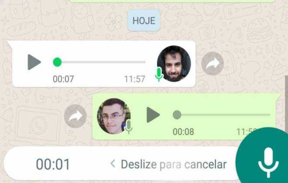WhatsApp copia Telegram e começará a reproduzir áudios seguidos automaticamente (Foto: Olhar Digital)