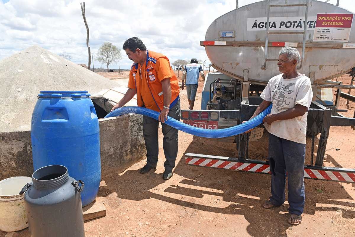 Defesa Civil de Sergipe lança edital de credenciamento para pipeiros (Foto: Marcelle Cristinne/ ASN)