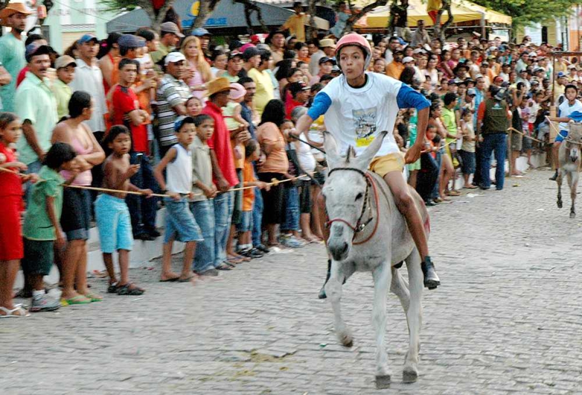 Corrida do Jegue acontece em Itabi (Foto: Via Assessoria do Evento)
