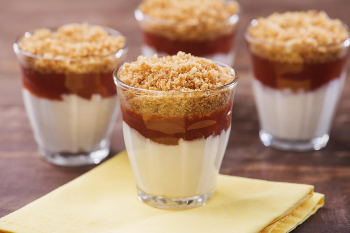 Creme de Queijo com Goiabada e Farofa de Cracker (Imagem: Divulgação)