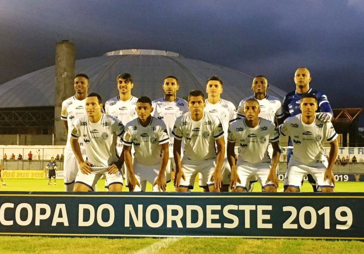 Nordestão: Confiança vence Altos-PI por 1 a 0 (Foto: Stephanie Pacheco)