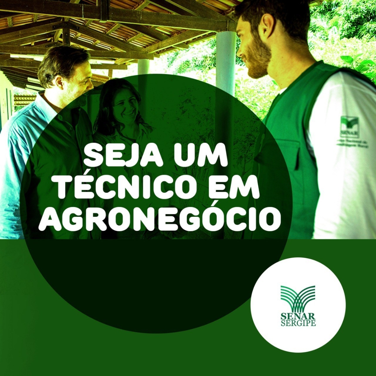 Senar Sergipe divulga lista dos selecionados do curso técnico em Agronegócio (Imagem: Divulgação/ Senar/SE)