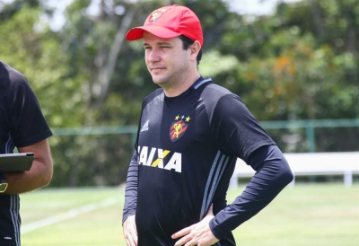 Daniel Paulista é o novo técnico do Confiança (Foto: Williams Aguiar/ Sport Club do Recife)
