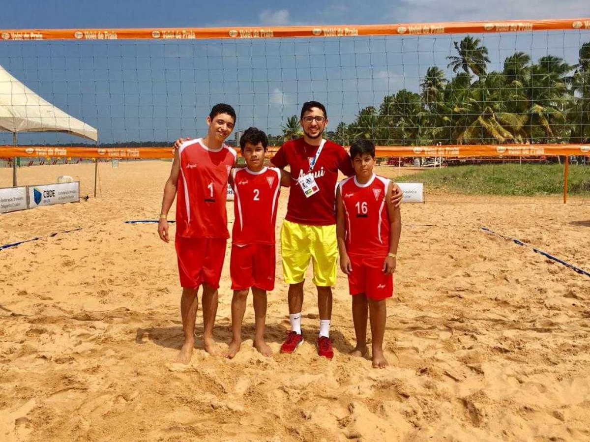 Sergipe é campeão brasileiro de Vôlei de Praia (Foto: Assessoria)