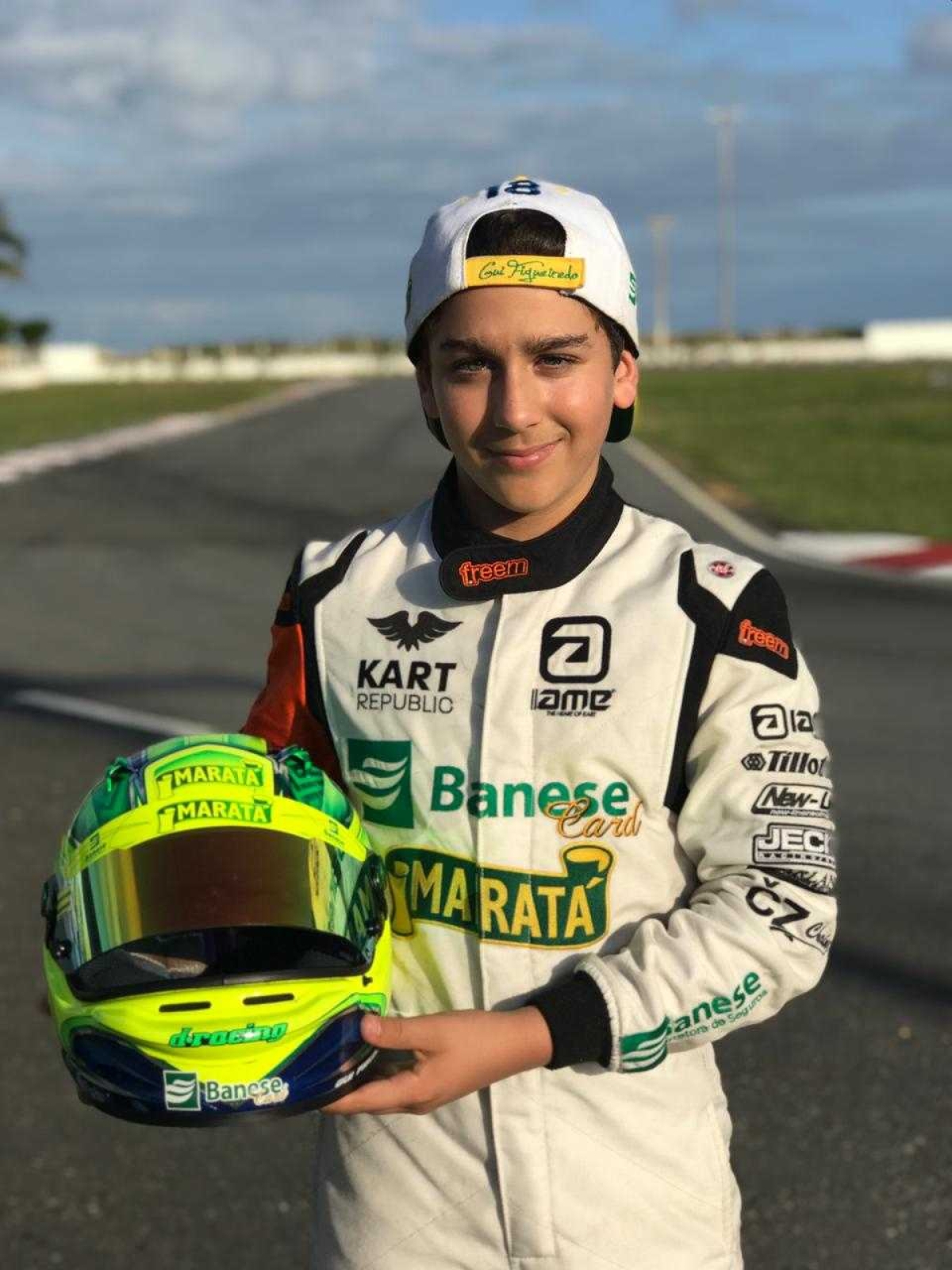 Guilherme Figueiredo vai disputar a Copa Brasil de Kart em Santa Catarina (Foto: Via FM assessoria)