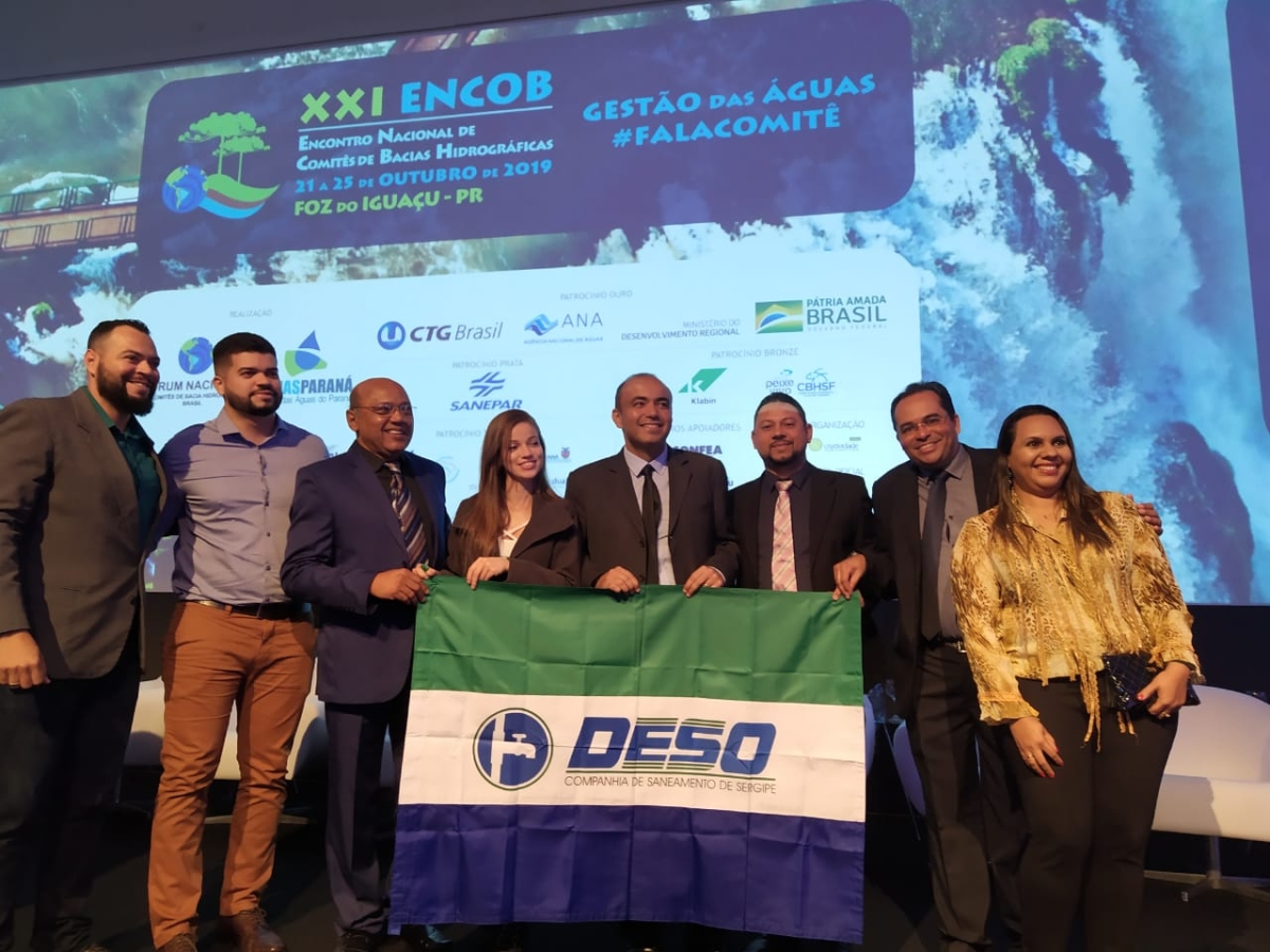 Trabalho sergipano é destaque XXI Encontro Nacional de Comitês de Bacias Hidrográficas (Foto: Via Assessoria do Evento)