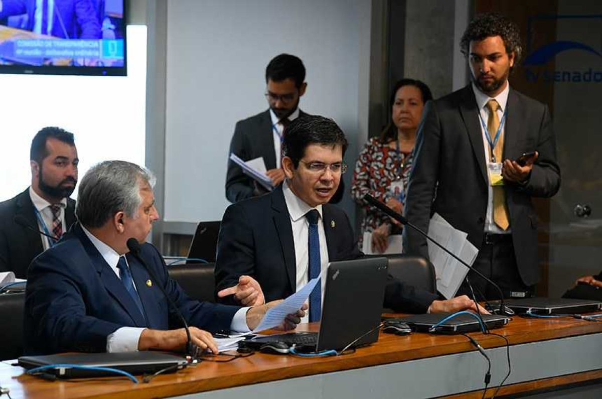 O relator, Randolfe Rodrigues, defendeu a aprovação da matéria (Foto: Roque de Sá/ Agência Senado)