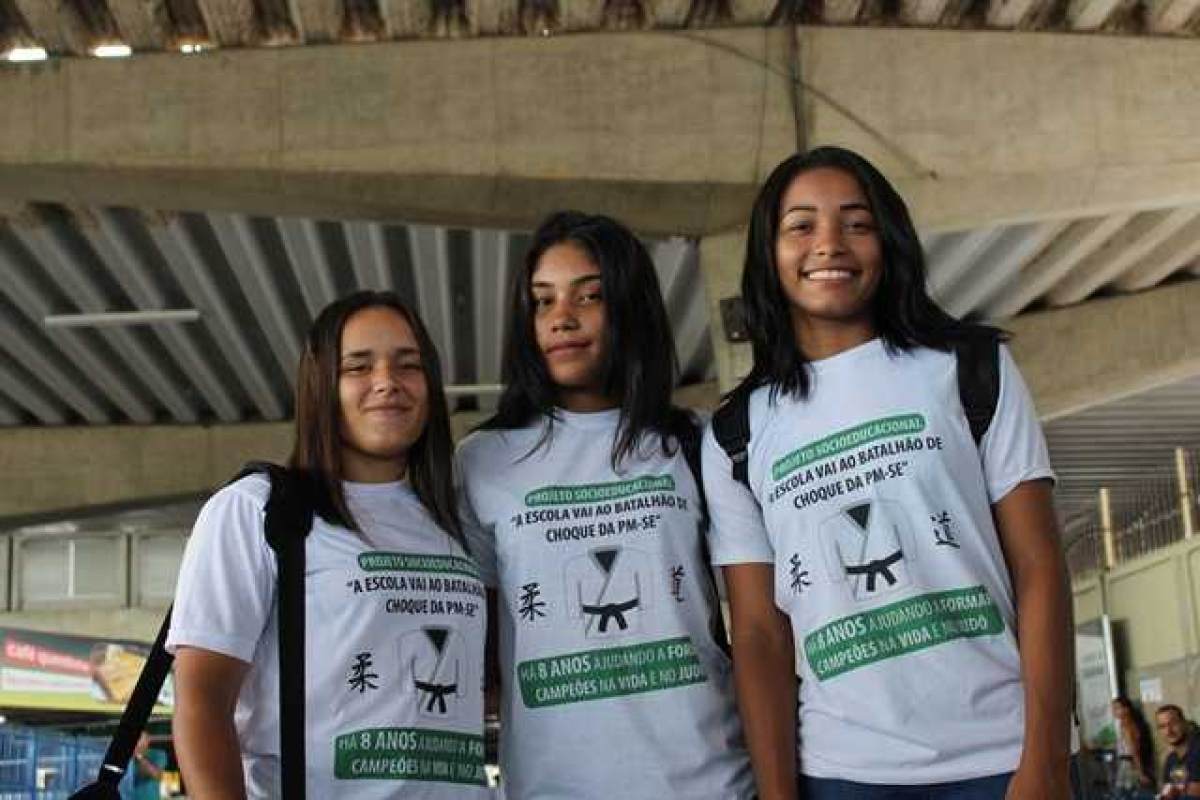 Judô representa oportunidade de ascensão para sergipanas (Foto: Unicom Fies/SE)