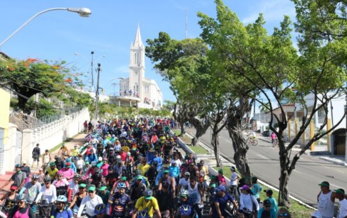 Aracaju 165 anos: passeio ciclístico incentiva uso da bicicleta como modal de transporte (Foto: SMTT/Aracaju)