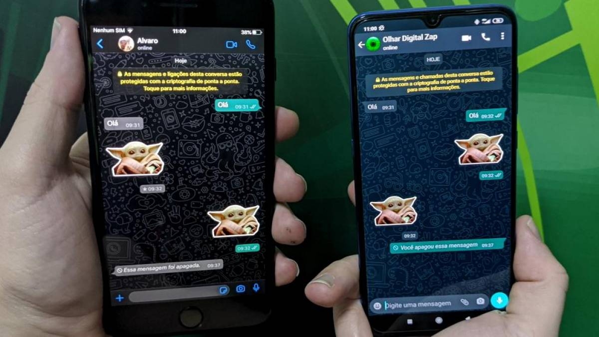 Modo escuro no WhatsApp: o novo recurso faz bem para você e seu celular? (Foto: Alvaro Scola Neto/ Olhar Digital)
