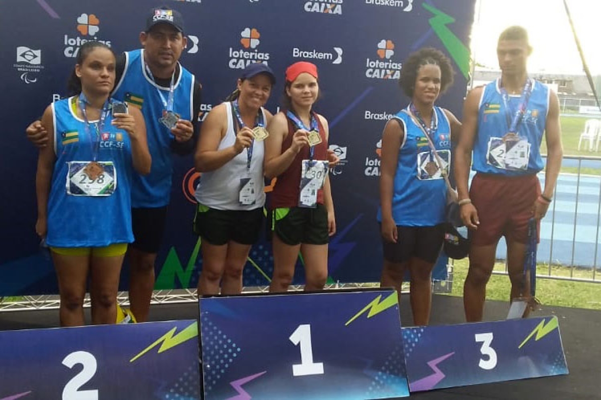 Paratletas sergipanos conquistam medalhas no Regional de Atletismo e Natação (Foto: Assessoria de Comunicação SUPEE)