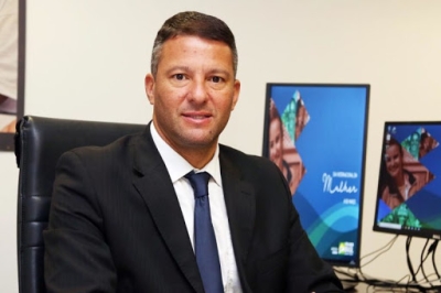 Ex-jogador Washington "Coração Valente" fala sobre carreira e sucesso para estudantes (Foto: Via Assessoria de Imprensa Unit)