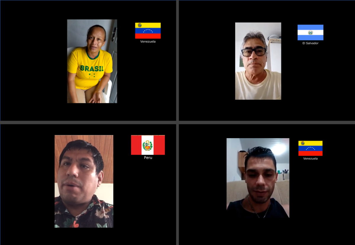 Documentário retrata os desafios dos imigrantes na quarentena em Sergipe (Imagem: Assessoria de Imprensa Unit)